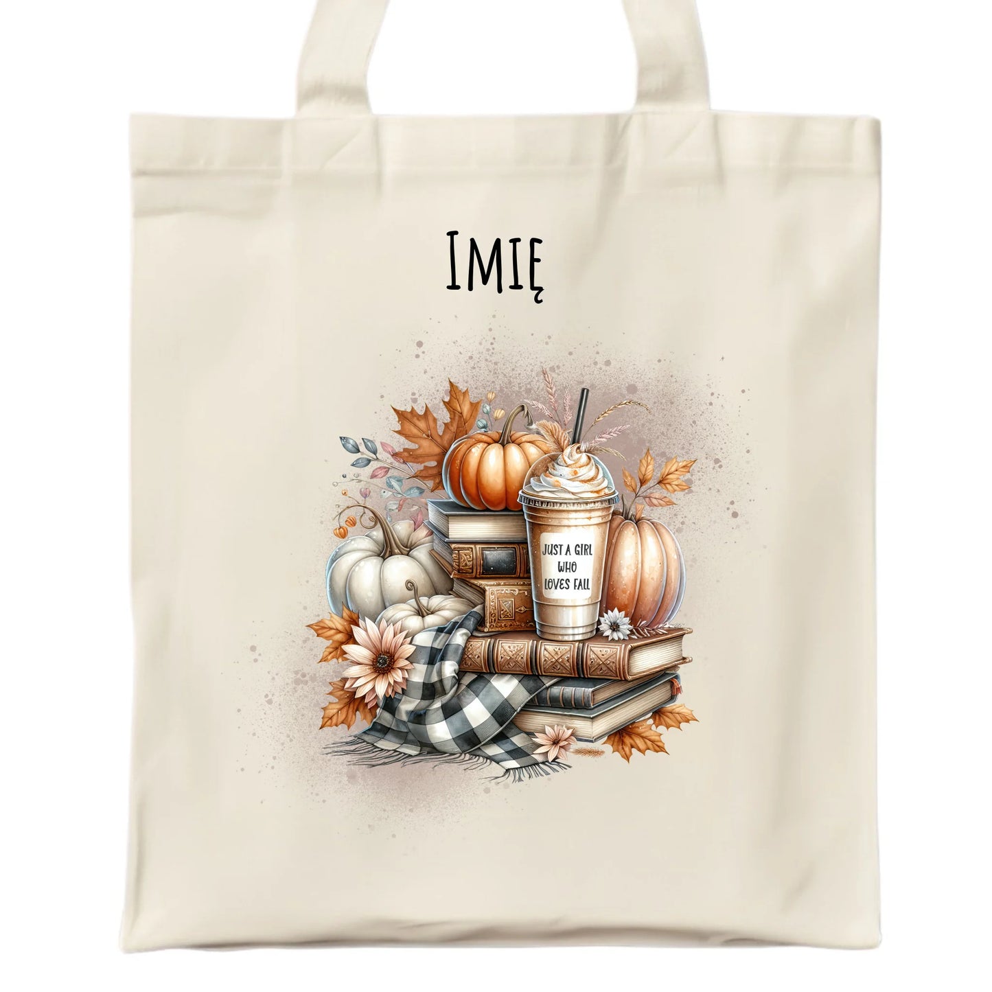 Torba jesienna - Książkara - personalizowana JS14 - StoryCups.pl