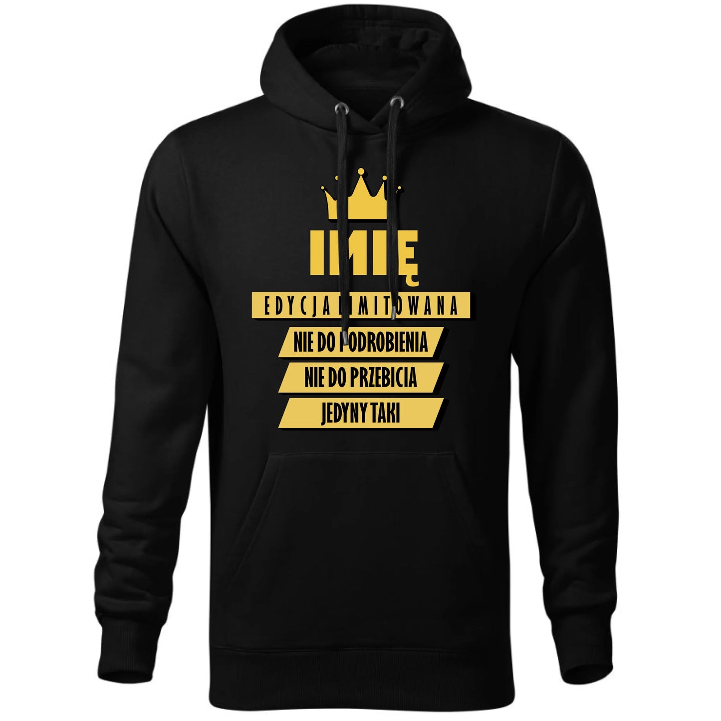 Bluza męska z kapturem - Edycja Limitowana prezent dla niego - personalizowana DCH03 - StoryCups.pl