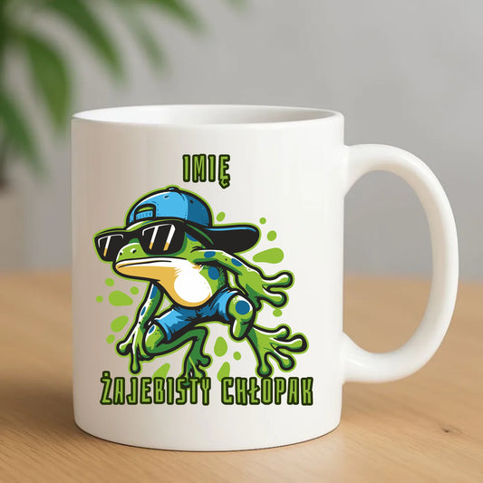 Kubek - Żajebisty Chłopak prezent na Dzień Chłopaka - personalizowany DCH02 - StoryCups.pl