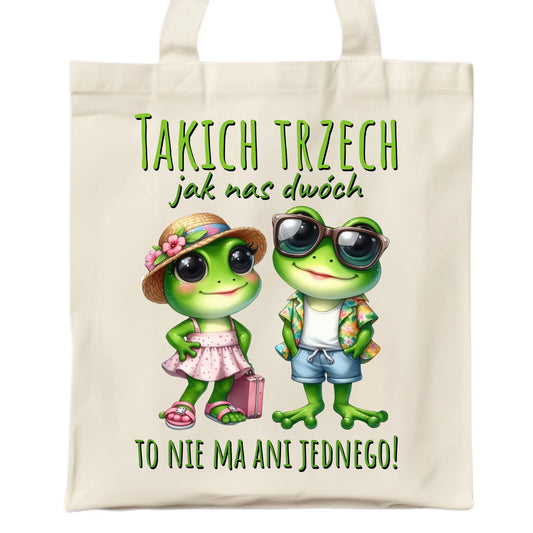 Torba dla par - Żabki - prezent dla chłopaka i dziewczyny DCH11 - StoryCups.pl