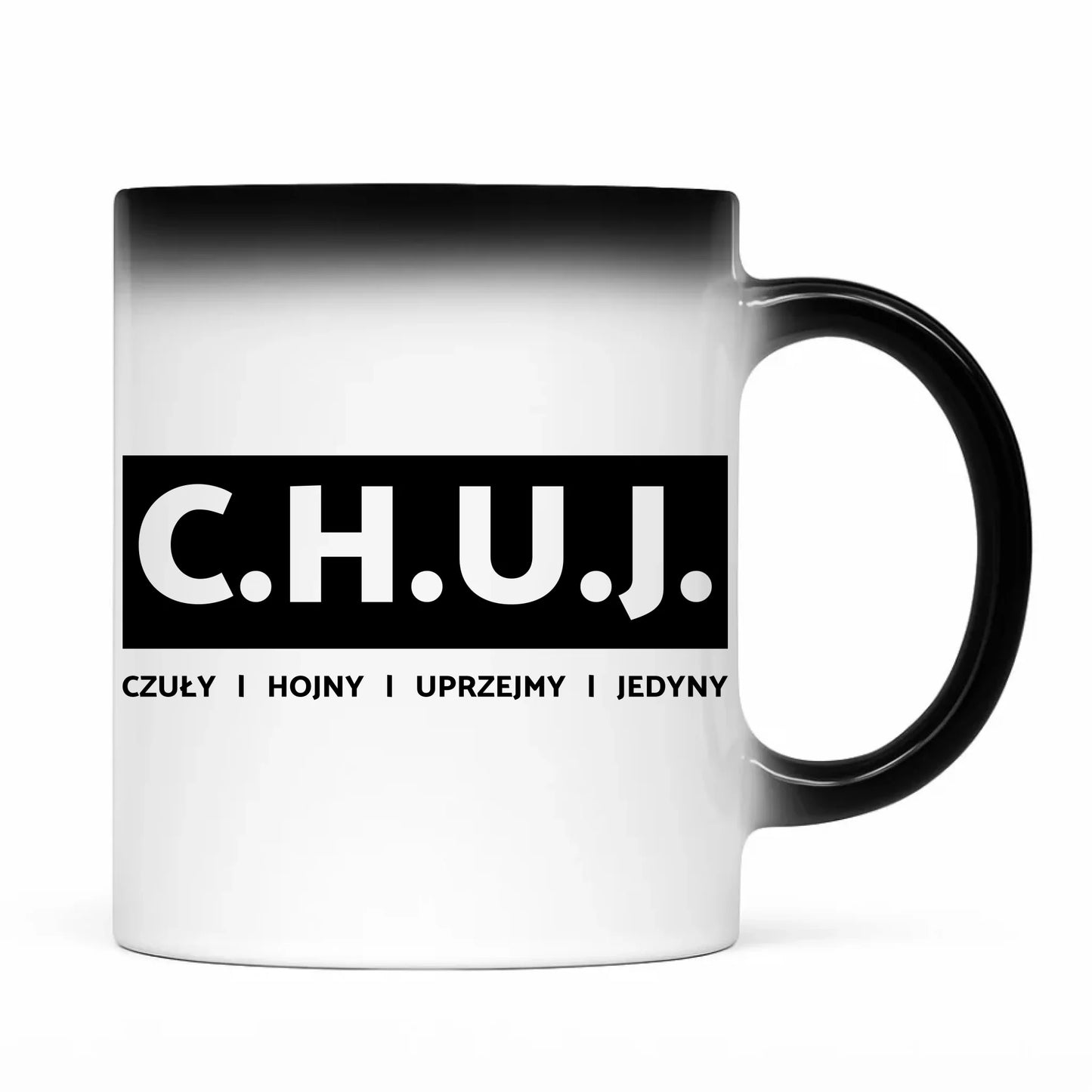 Kubek magiczny - prezent dla kolegi na Dzień Chłopaka przyjaciela - C.H.U.J. - bez cenzury DCH12 - StoryCups.pl
