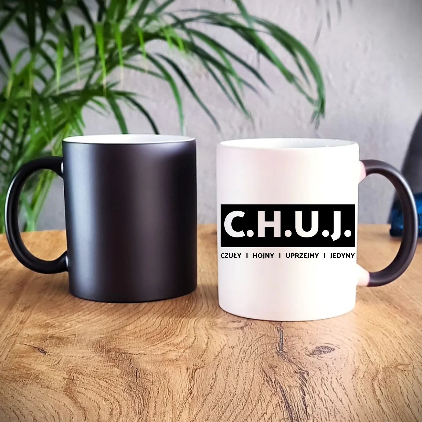 Kubek magiczny - prezent dla kolegi na Dzień Chłopaka przyjaciela - C.H.U.J. - bez cenzury DCH12 - StoryCups.pl