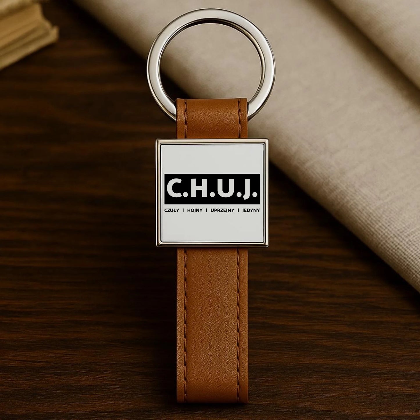 Brelok - prezent dla kolegi na Dzień Chłopaka przyjaciela - C.H.U.J. - bez cenzury DCH12 - StoryCups.pl