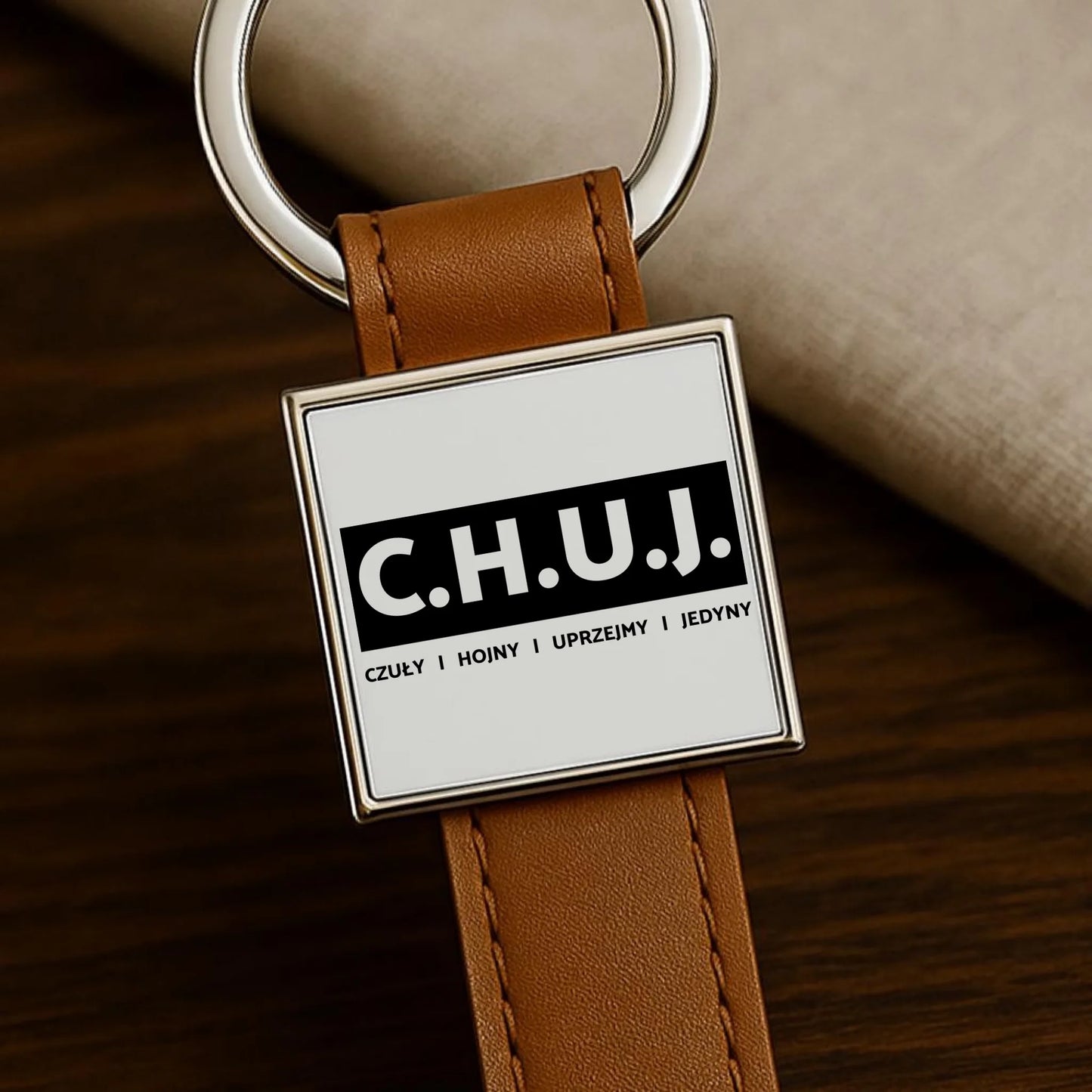 Brelok - prezent dla kolegi na Dzień Chłopaka przyjaciela - C.H.U.J. - bez cenzury DCH12 - StoryCups.pl