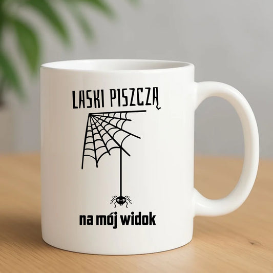 Kubek - prezent dla chłopaka - Laski piszczą na mój widok DCH13 - StoryCups.pl