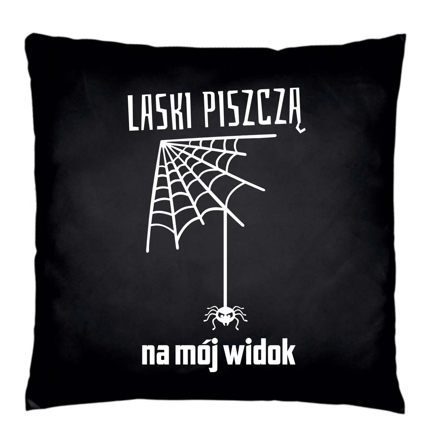 Poduszka dekoracyjna - prezent dla chłopaka - Laski piszczą na mój widok DCH13 - StoryCups.pl