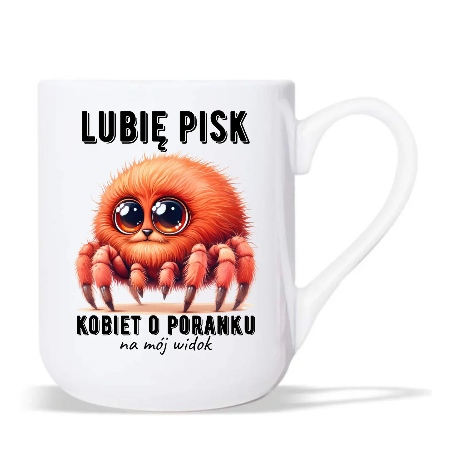 Kubek elegant - prezent dla chłopaka - Lubię pisk kobiet DCH14 - StoryCups.pl