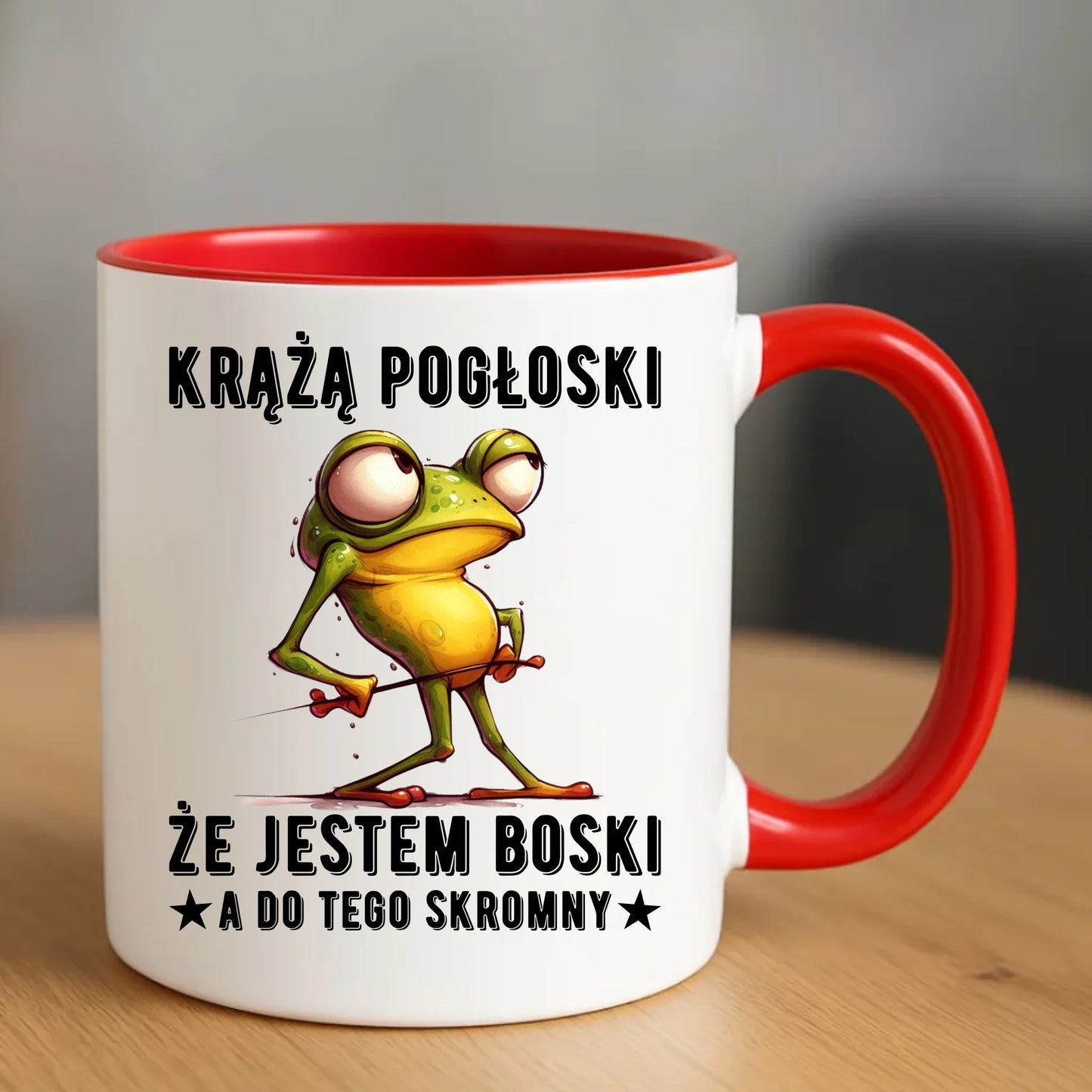 Kubek - prezent dla chłopaka - Jestem boski DCH15 - StoryCups.pl