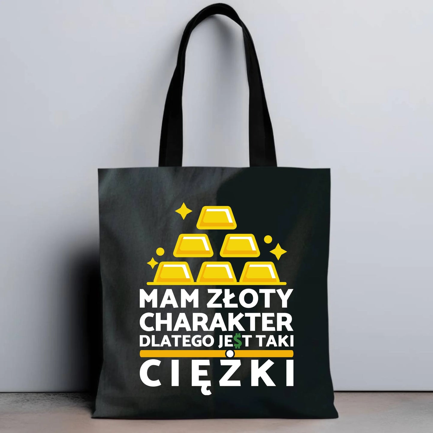 Torba - prezent dla chłopaka - Złoty charakter DCH16 - StoryCups.pl