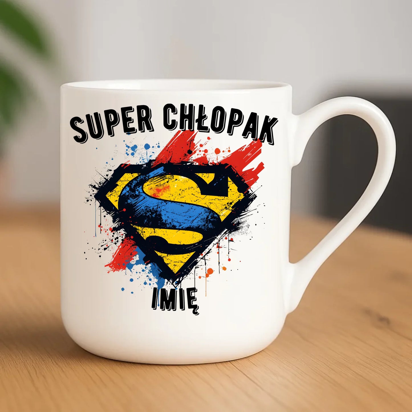 Kubek elegant - prezent na Dzień Chłopaka - Super Chłopak - personalizowany DCH18 - StoryCups.pl