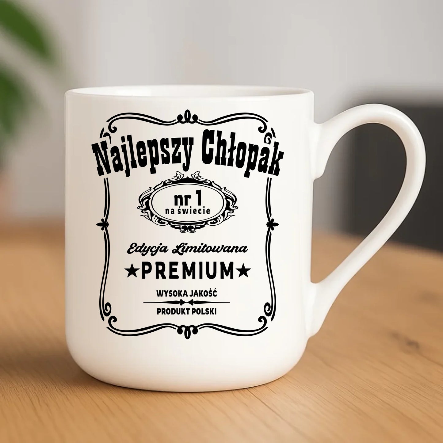 Kubek elegant - prezent dla chłopaka - Najlepszy chłopak na świecie DCH20 - StoryCups.pl