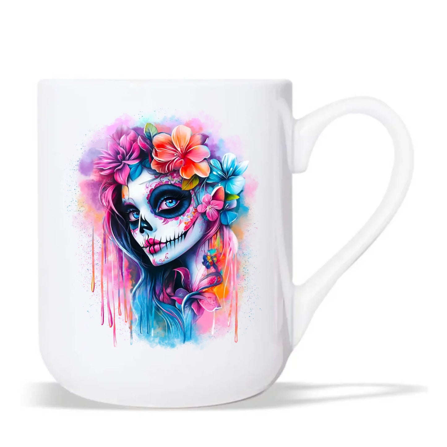Kubek elegant na Halloween - La Muerte HL05 - StoryCups.pl