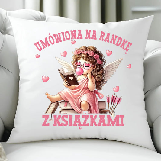 Poduszka dla czytelniczki – Umówiona na randkę W19 - StoryCups.pl