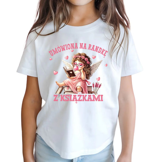 Koszulka dziecięca dla czytelniczki – Umówiona na randkę W19 - StoryCups.pl