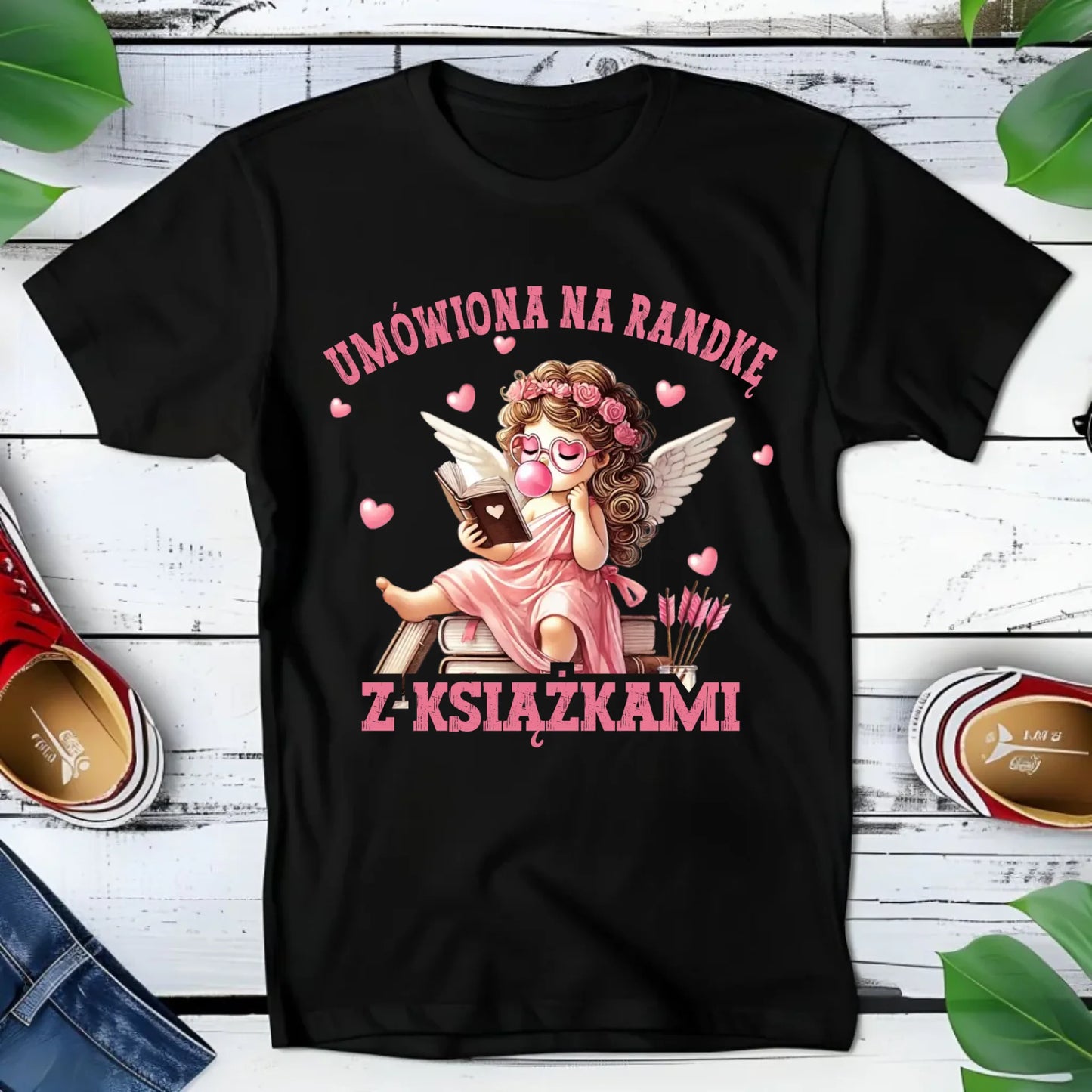 Koszulka dziecięca dla czytelniczki – Umówiona na randkę W19 - StoryCups.pl