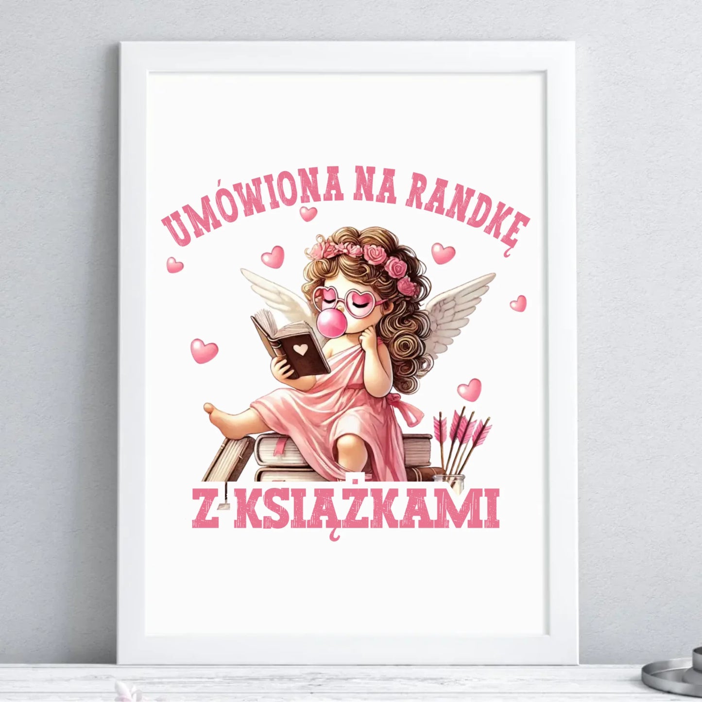 Plakat w ramie dla czytelniczki – Umówiona na randkę W19 - StoryCups.pl