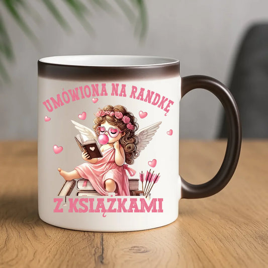 Kubek magiczny dla czytelniczki – Umówiona na randkę W19 - StoryCups.pl