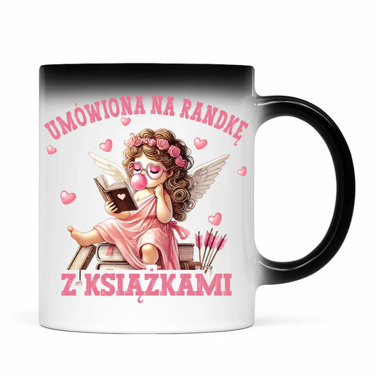 Kubek magiczny dla czytelniczki – Umówiona na randkę W19 - StoryCups.pl