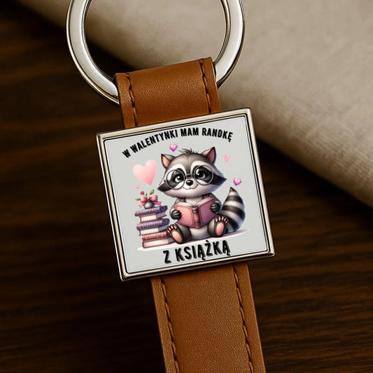Brelok na Walentynki dla mola książkowego – Mam randkę z książką W20 - StoryCups.pl