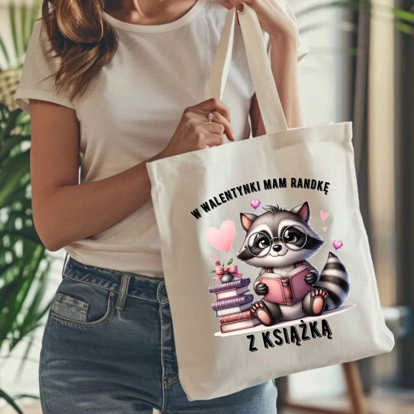 Torba na Walentynki dla mola książkowego – Mam randkę z książką W20