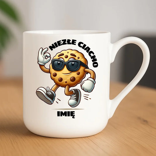 Kubek elegant - Niezłe ciacho - personalizowany DCH31 - StoryCups.pl