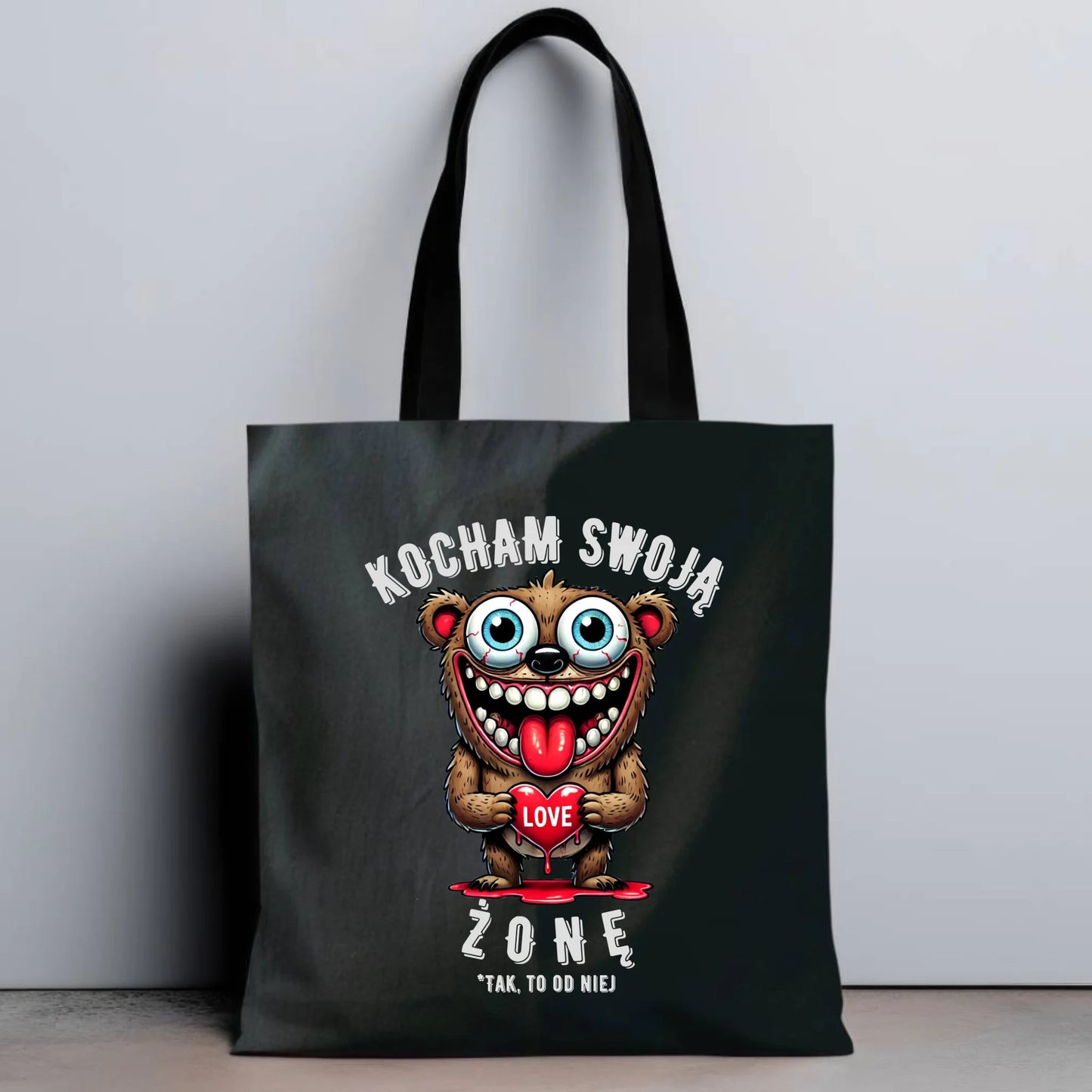 Torba - prezent dla męża - Kocham swoją żonę W23 - StoryCups.pl