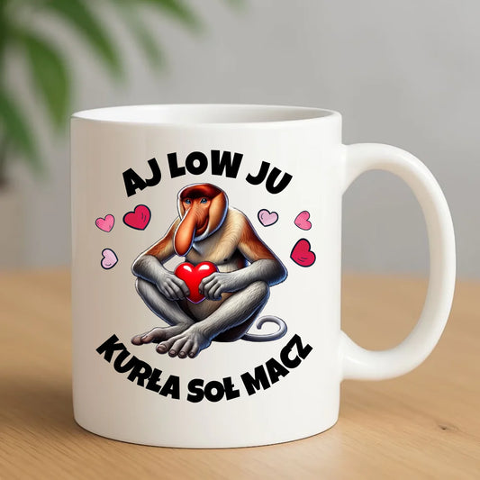 Kubek - Janusz nosacz - Aj low ju kurła W26 - StoryCups.pl