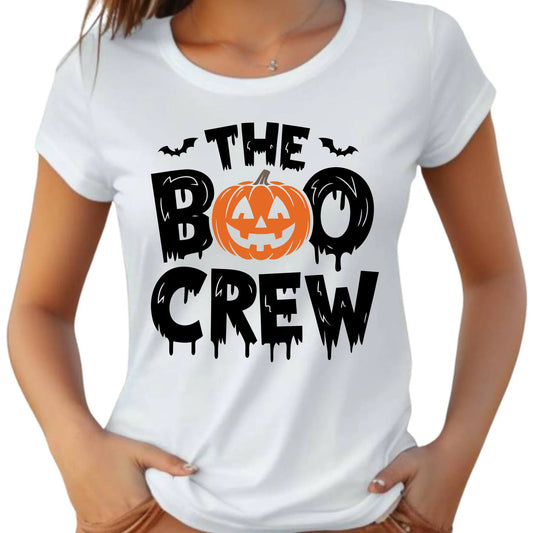Koszulka damska na Halloween - The Boo Crew HL12 - StoryCups.pl