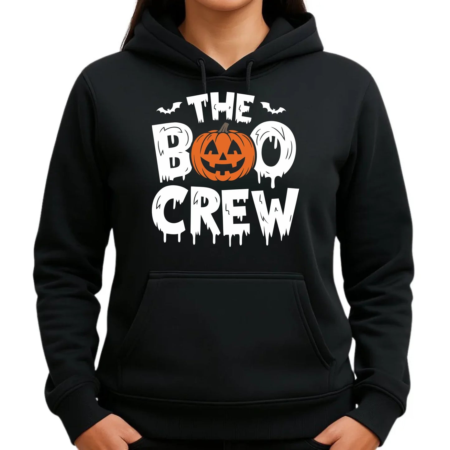 Bluza damska z kapturem na Halloween - The Boo Crew HL12 - StoryCups.pl