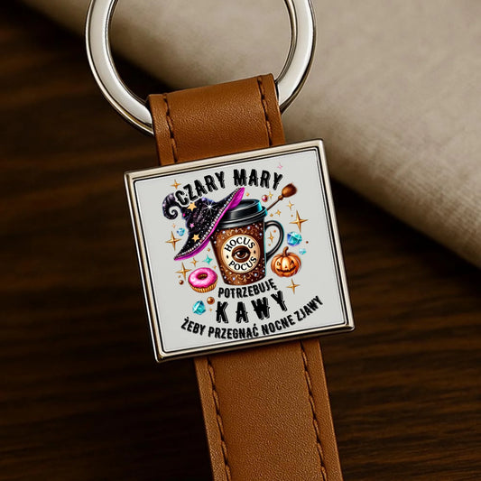 Brelok na Halloween - Potrzebuję kawy HL03 - StoryCups.pl