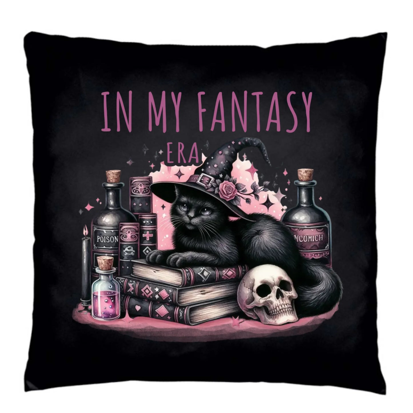 Poduszka dekoracyjna na Halloween - In my fantasy era HL04 - StoryCups.pl