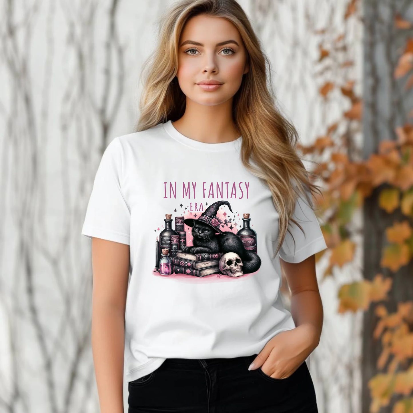 Koszulka damska na Halloween - In my fantasy era HL04 - StoryCups.pl