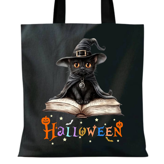 Torba eko na Halloween - Kot Czarodziej HL06 - StoryCups.pl