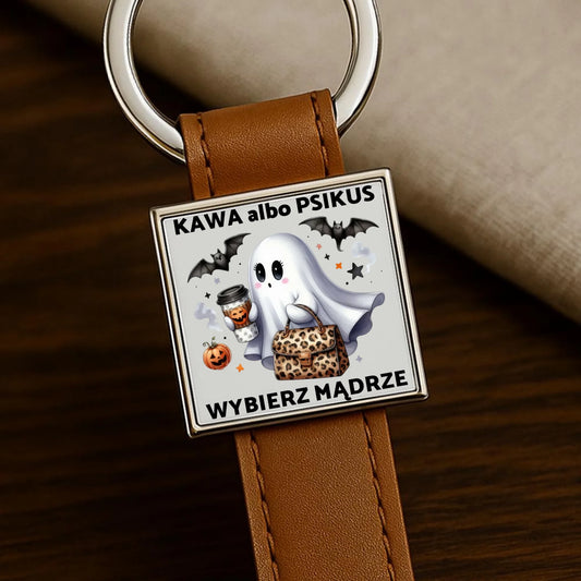 Brelok halloweenowy - Duch - Kawa albo psikus HL07 - StoryCups.pl