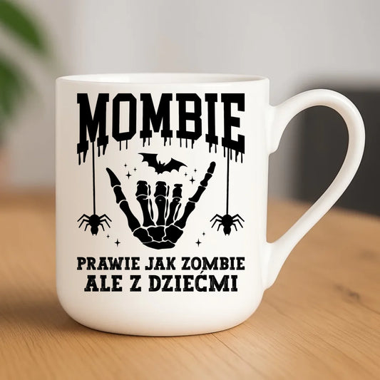Kubek elegant dla mamy - Mombie - zombie z dziećmi HL18 - StoryCups.pl