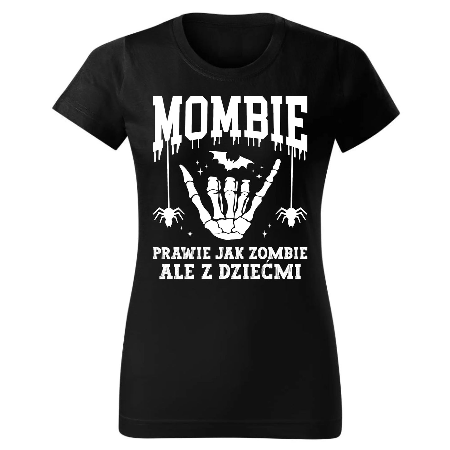 Koszulka damska dla mamy - Mombie - zombie z dziećmi HL18 - StoryCups.pl