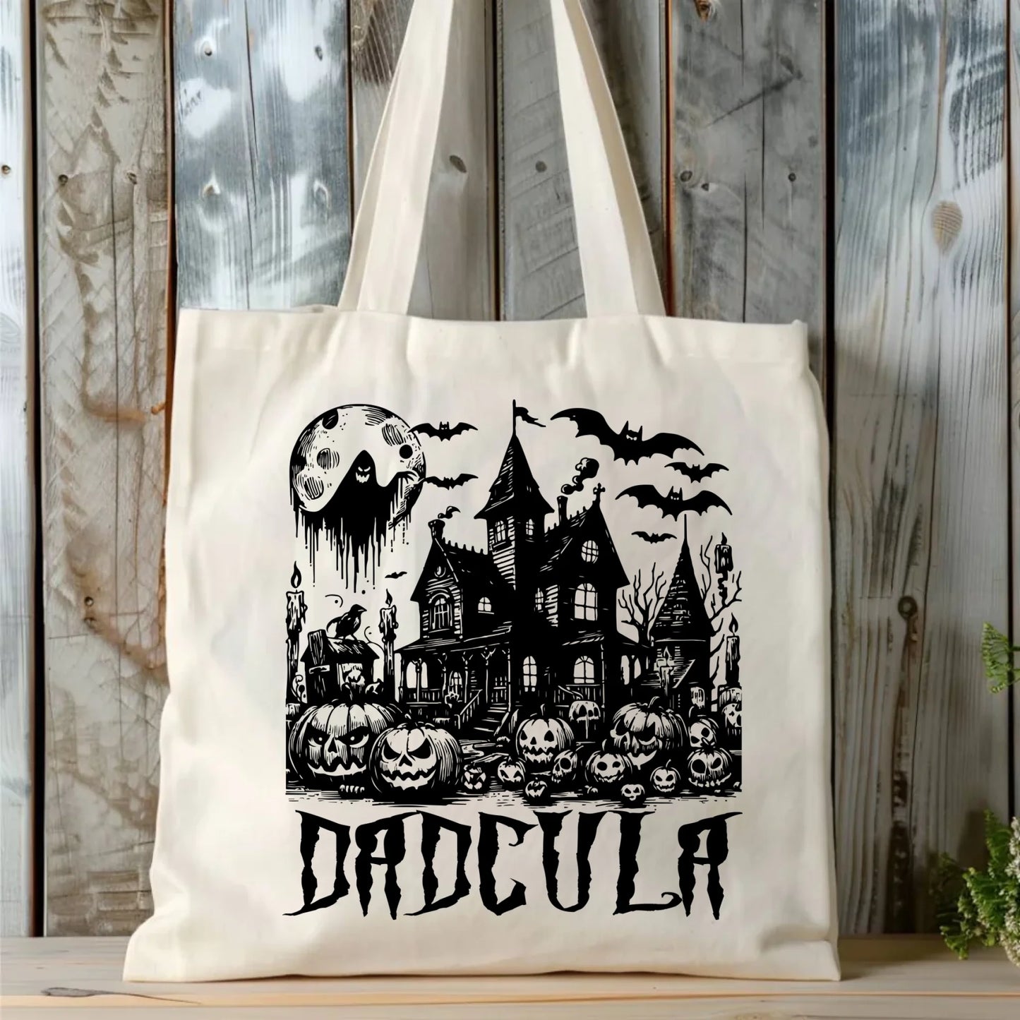 Torba halloweenowa dla taty - Upiorny dom - Dadcula HL19 - StoryCups.pl