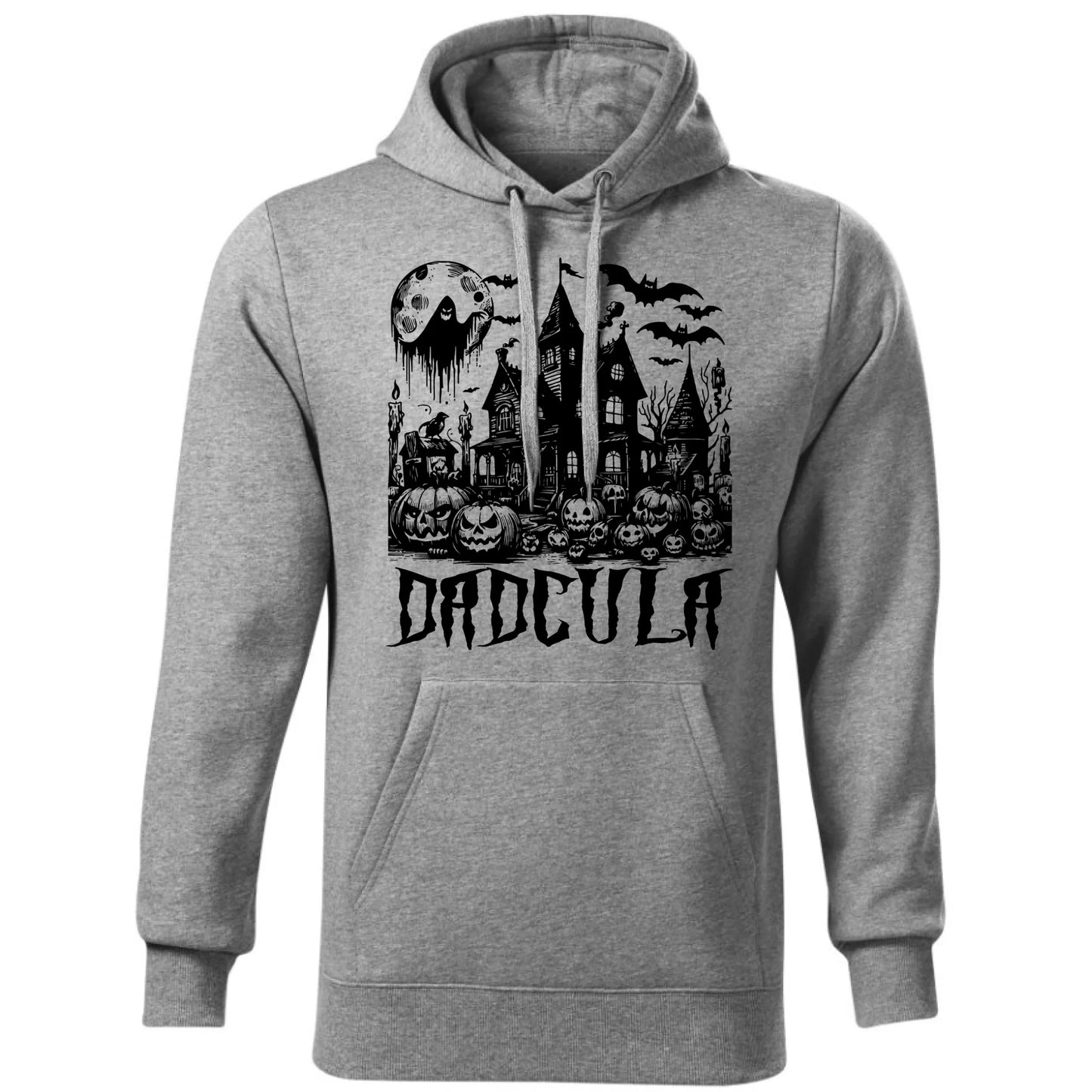 Bluza męska z kapturem na Halloween dla taty - Upiorny dom - Dadcula HL19 - StoryCups.pl