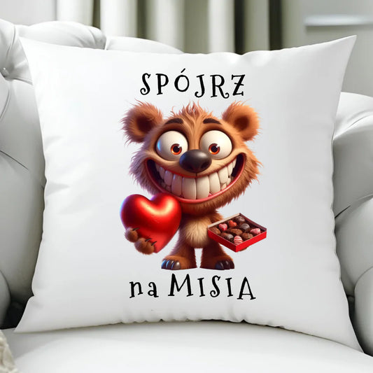 Poduszka - Spójrz na Misia W31 - StoryCups.pl