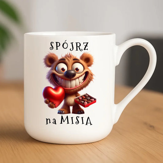 Kubek elegant - Spójrz na Misia W31 - StoryCups.pl