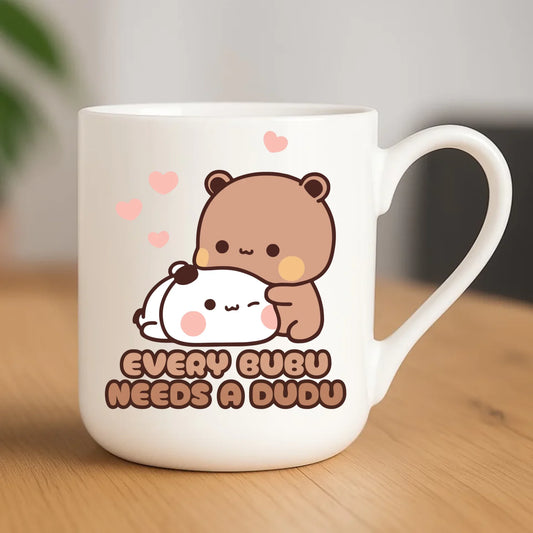 Kubek elegant dla par - Every Bubu needs a Dudu W33 - StoryCups.pl