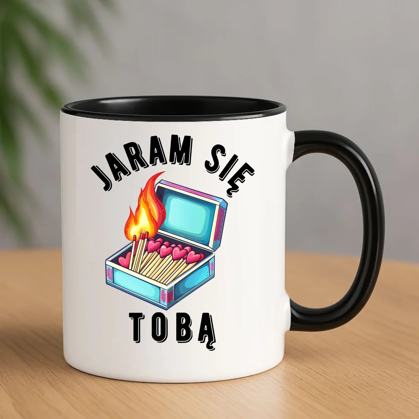 Kubek dla zakochanych - Jaram się Tobą W39 - StoryCups.pl