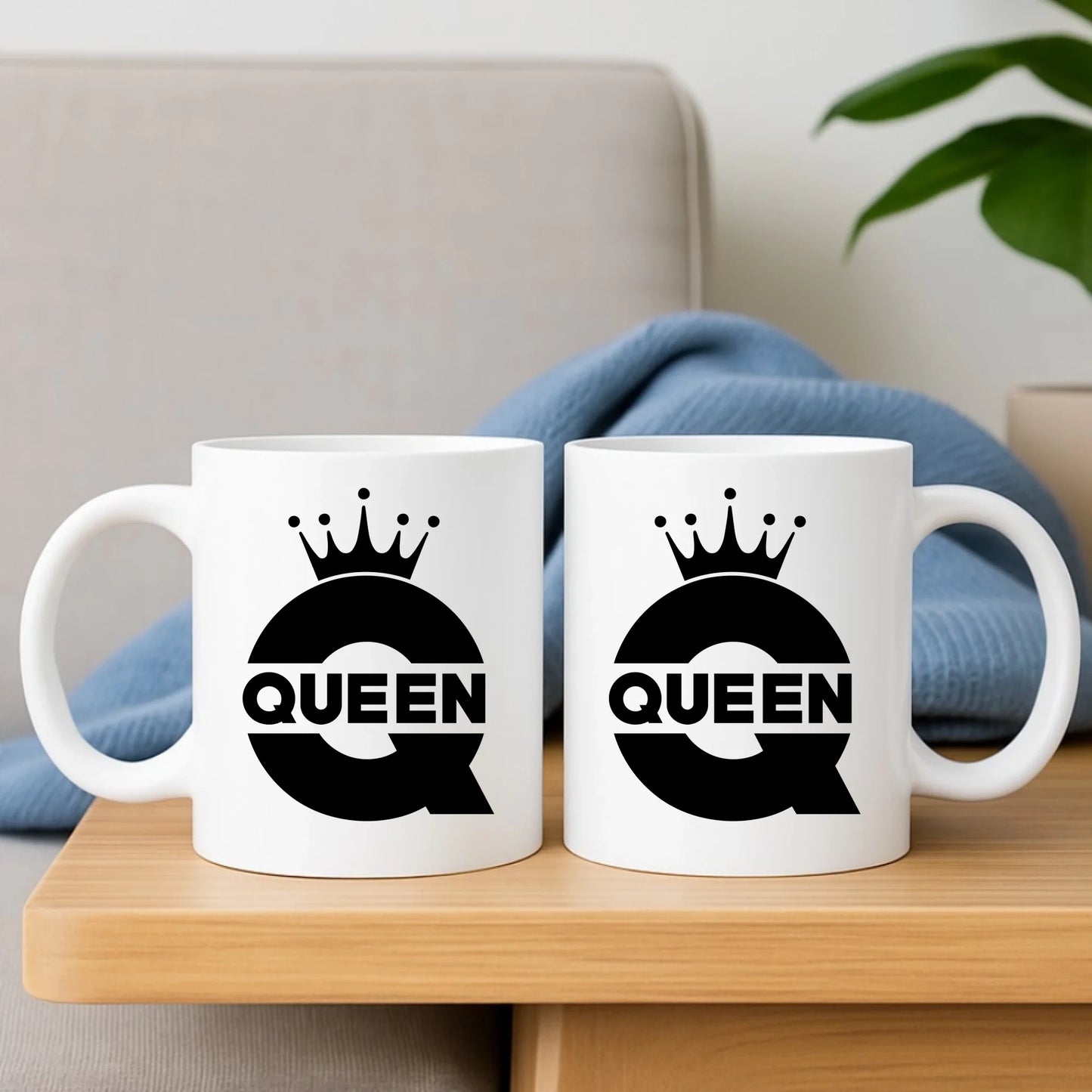 Zestaw poduszka i kubek - Queen W40 - StoryCups.pl