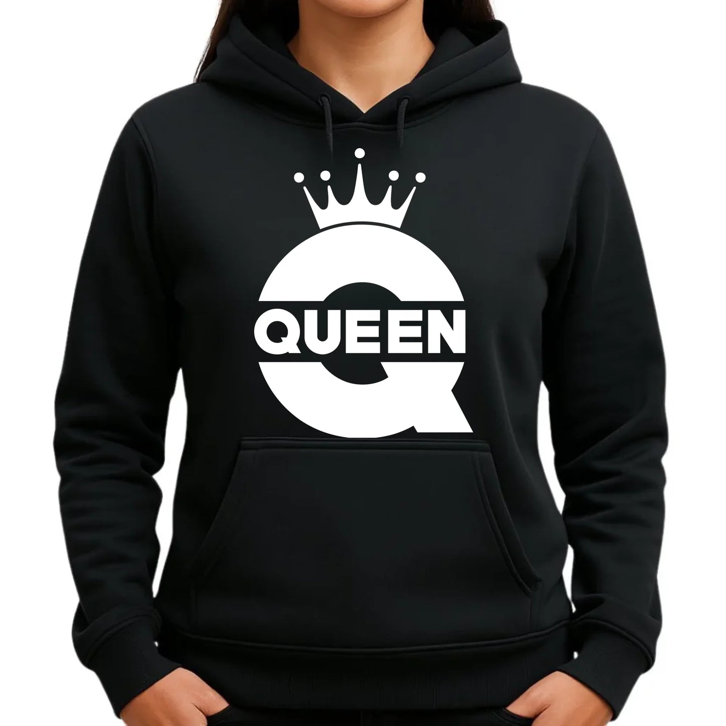 Bluza damska z kapturem - Queen W40 - StoryCups.pl