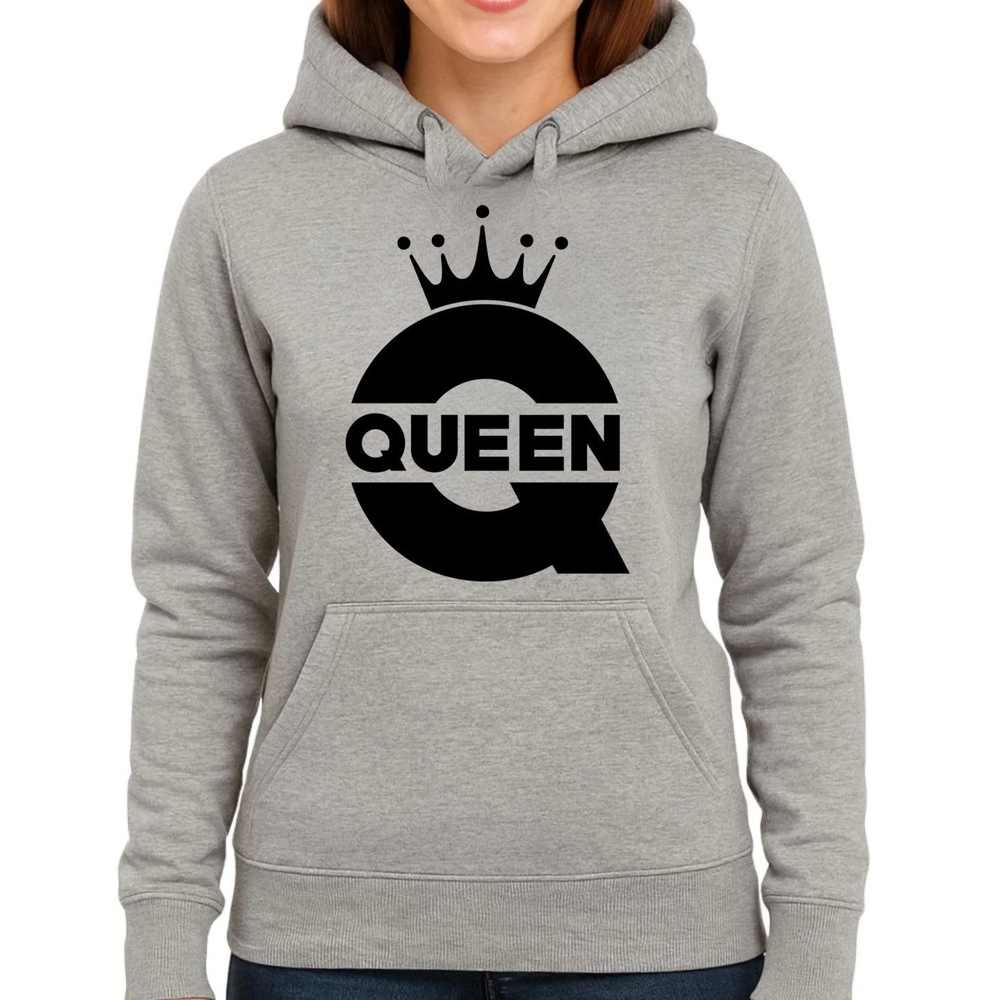 Bluza damska z kapturem - Queen W40 - StoryCups.pl