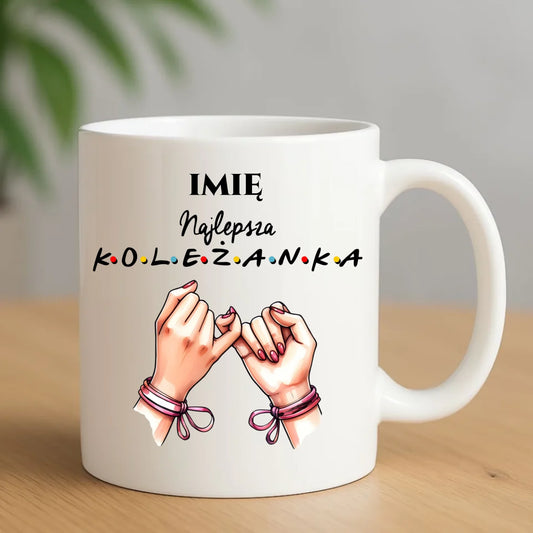 Kubek - Najlepsza koleżanka - personalizowany DZ02 - StoryCups.pl