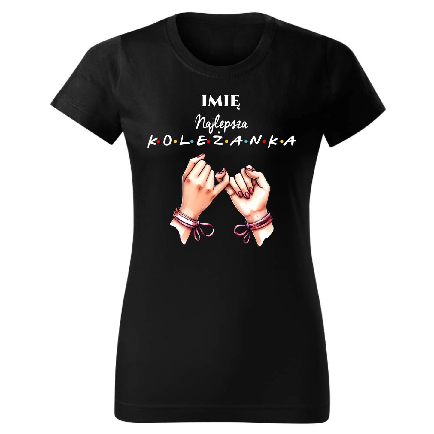 Koszulka damska - Najlepsza koleżanka - personalizowana DZ02 - StoryCups.pl
