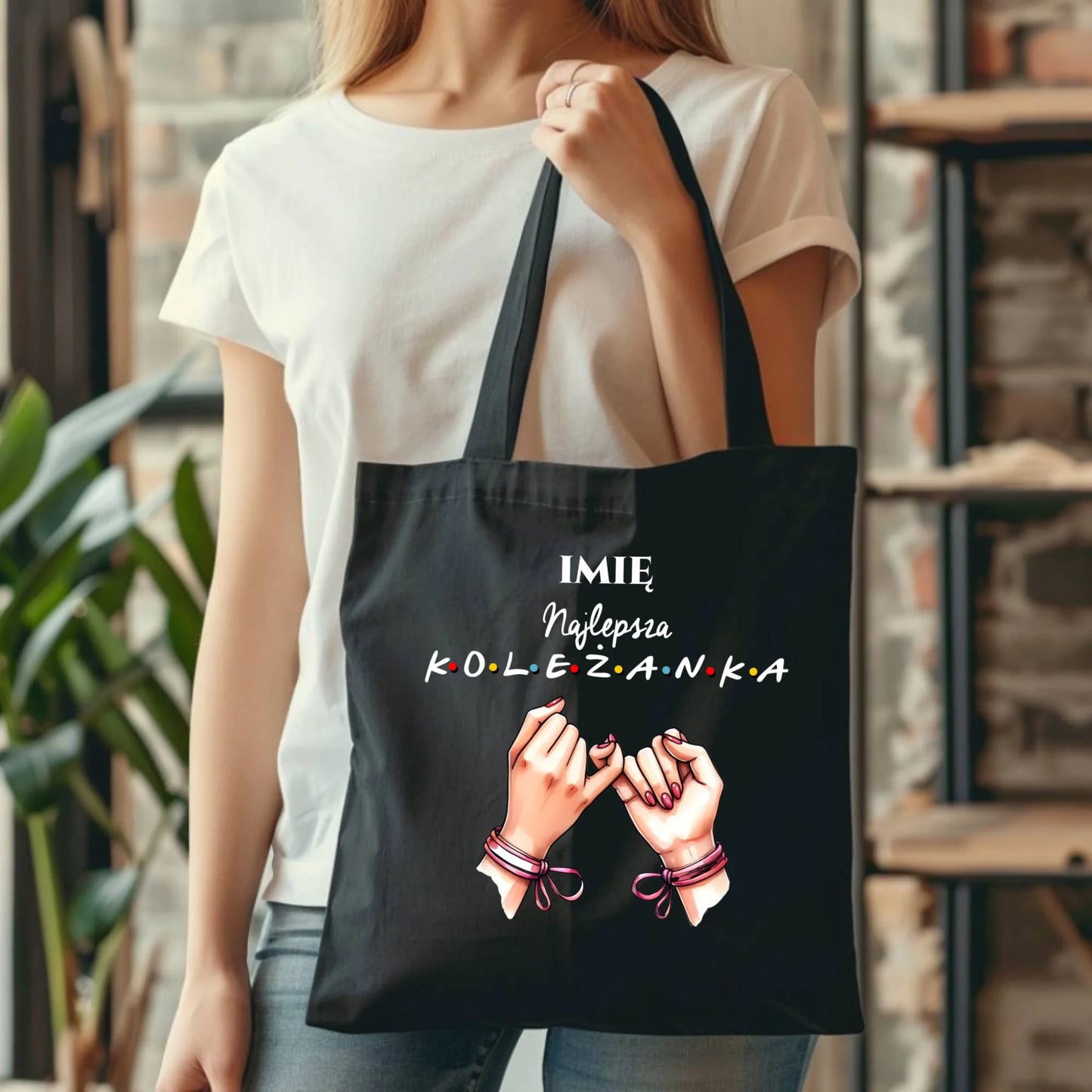Torba - Najlepsza koleżanka - personalizowana DZ02 - StoryCups.pl