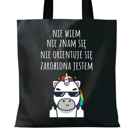 Torba - Nie wiem, nie znam się, zarobiona jestem DZ05 - StoryCups.pl