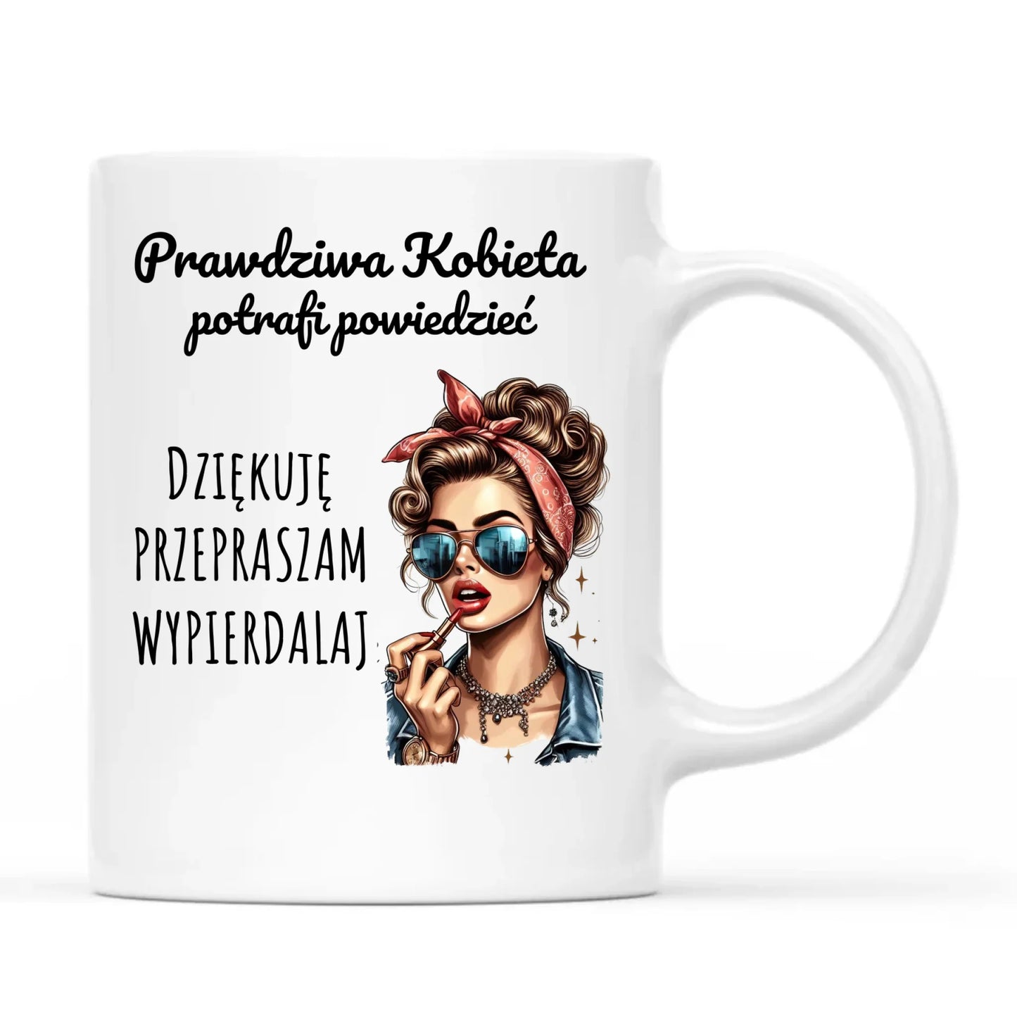 Kubek - Prawdziwa kobieta - bez cenzury DZ15 - StoryCups.pl